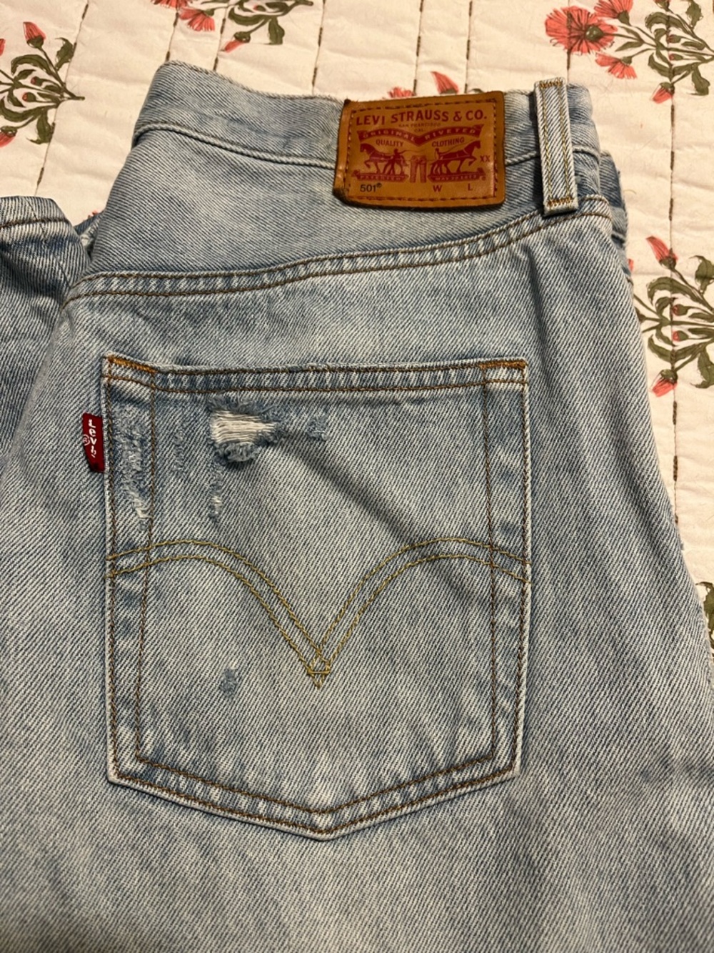 Levi's Light Blue Denim Jeans 30x32